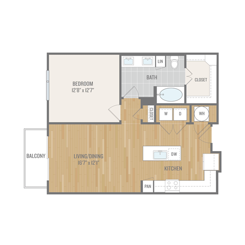 Lyra on McKinney A7 Floor Plan